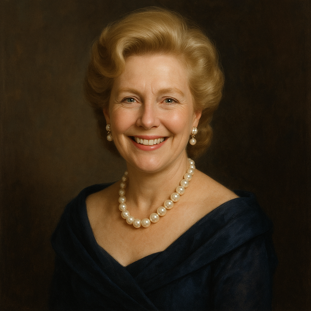 Portrait of Anne Scripps Douglas, newspaper heiress and domestic violence victim.
