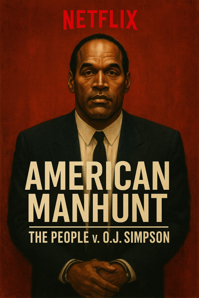 O.J. Simpson in court, white Ford Bronco car chase, tribute to Nicole Brown Simpson