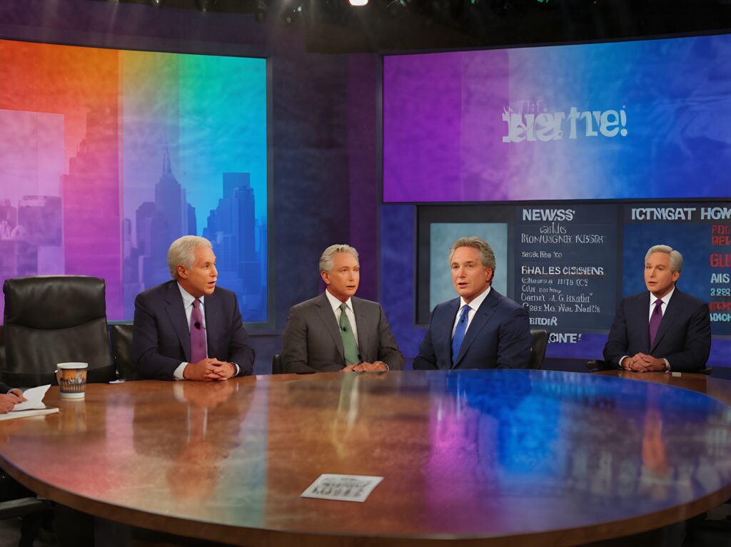 Major news networks analyzing the Charles Kushner crime scandal live on air
