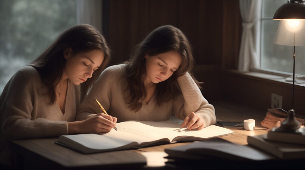 Jennifer Dulos writing in her journal expressing fears and concerns