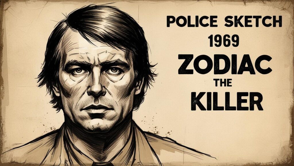 Police sketch Zodiac Killer 1969