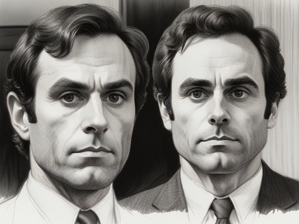 Ted Bundy defending himself in court during 1979 Florida trial