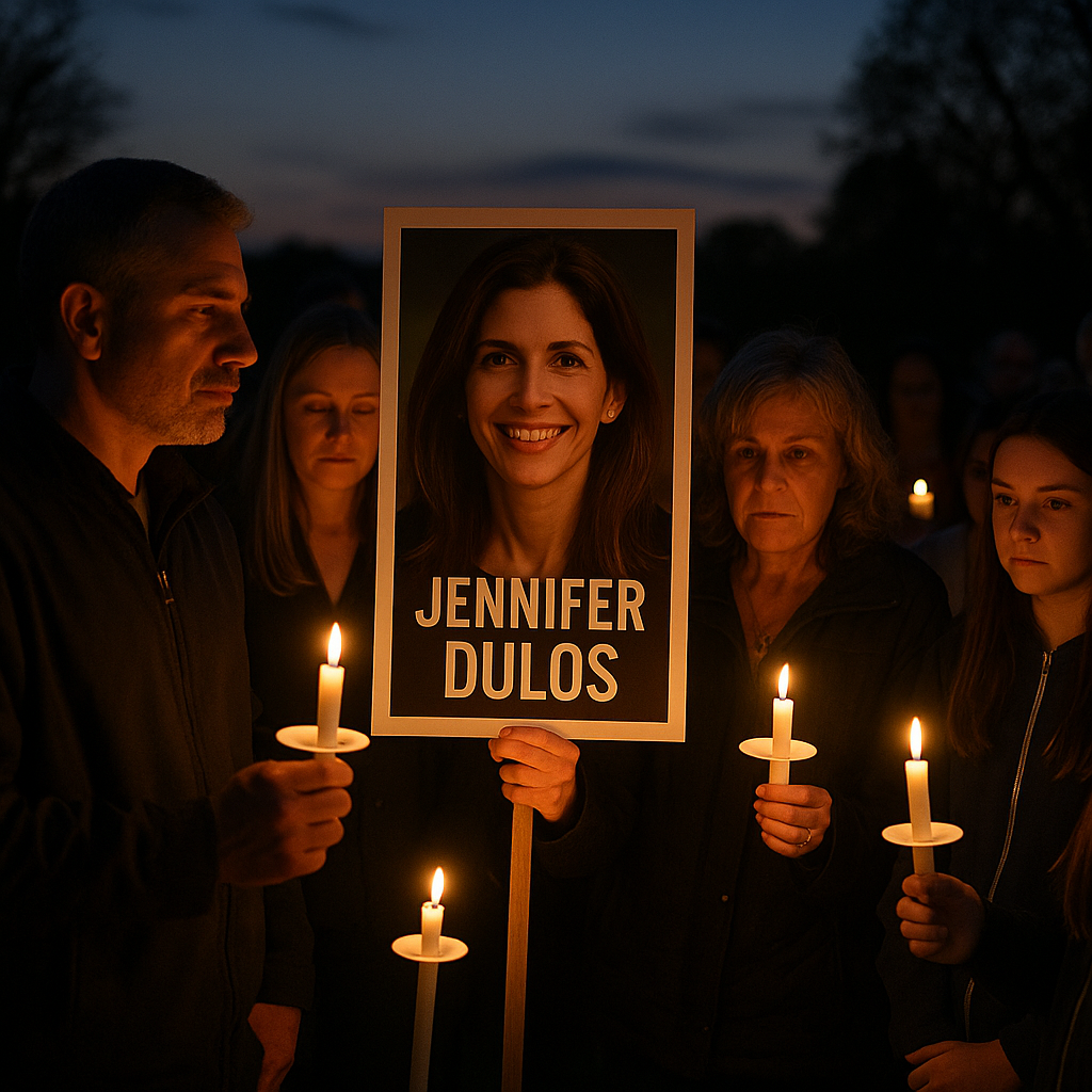 Candlelight vigil for Jennifer Farber Dulos