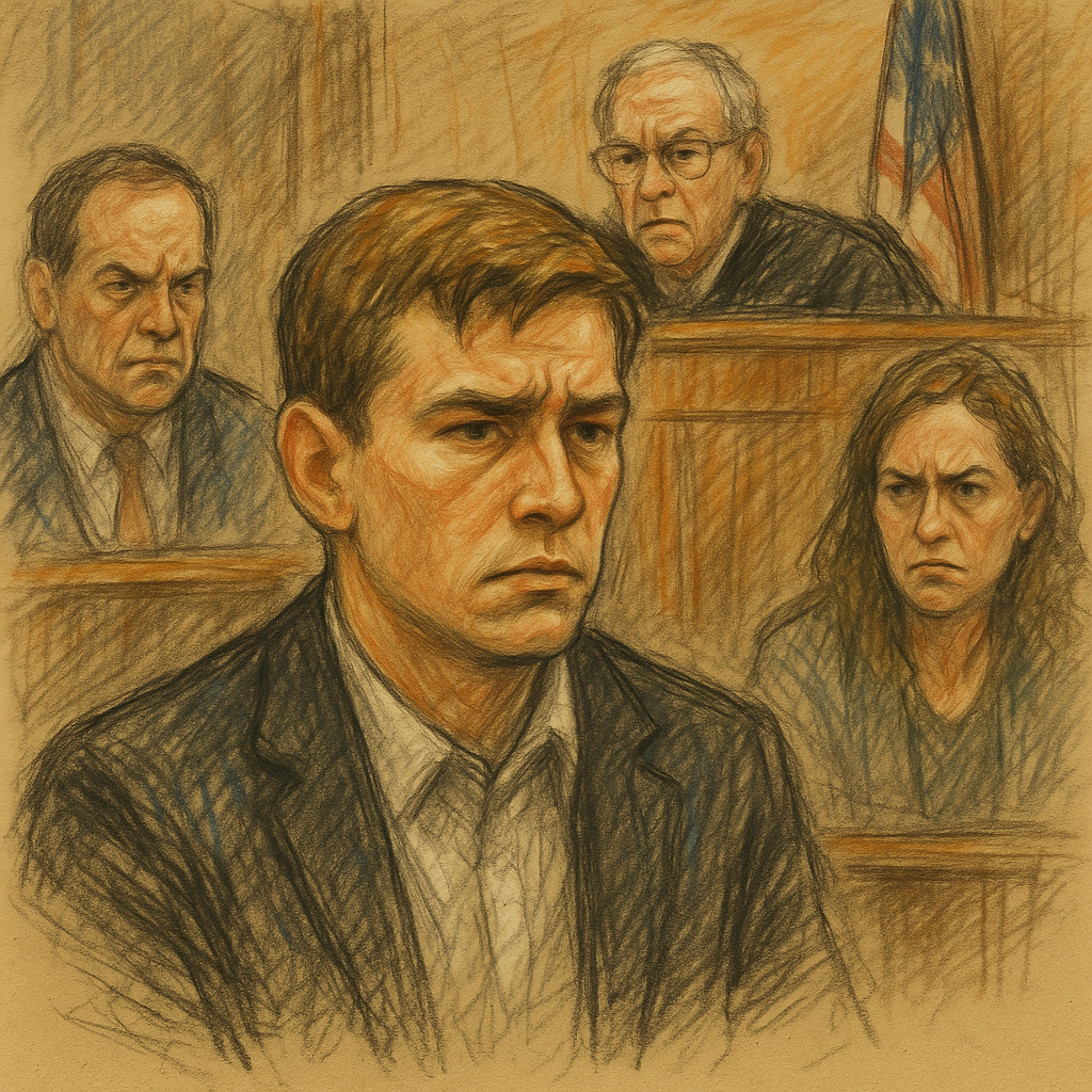 Michael DeFrance on trial in a no-body homicide case.