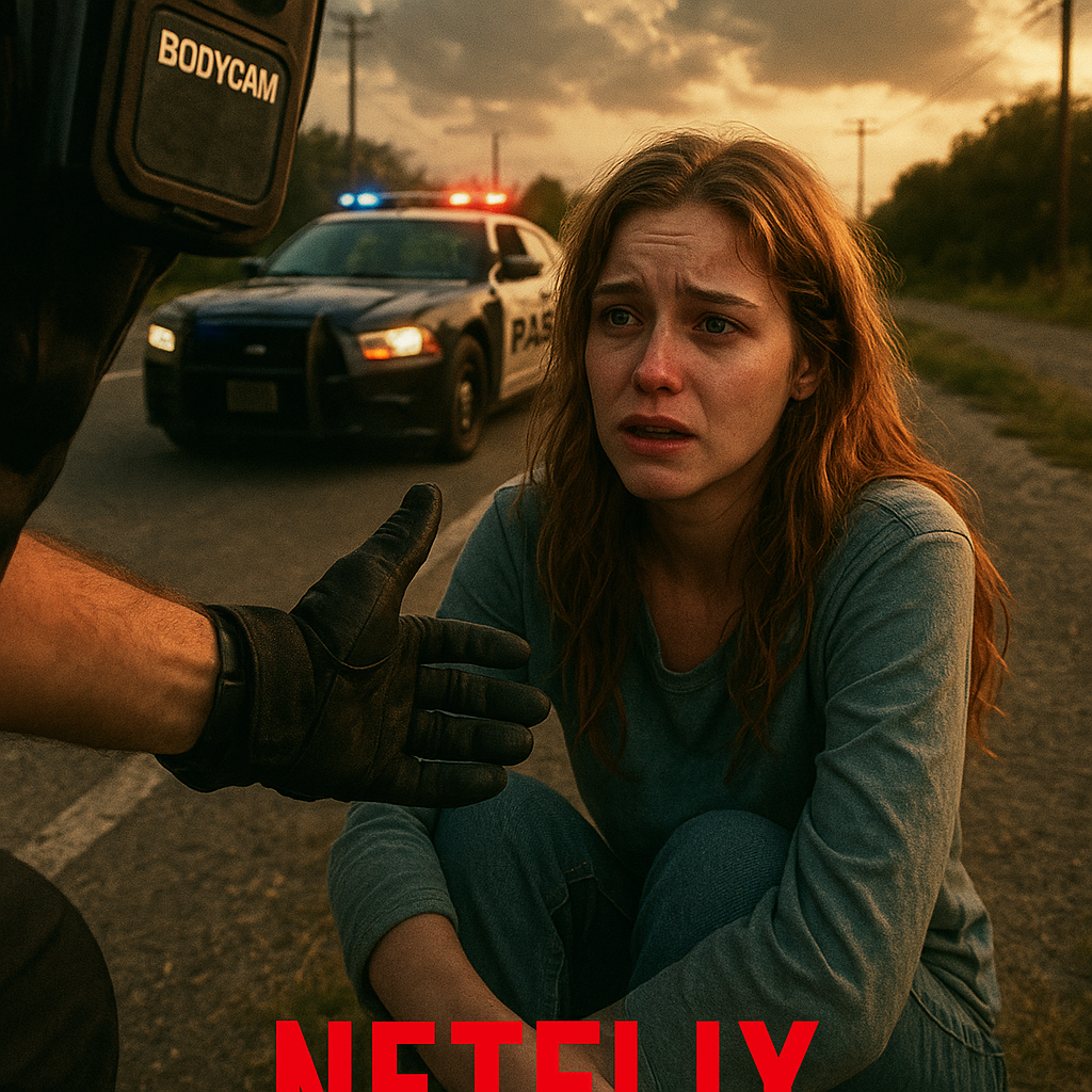 Police bodycam footage showing Gabby during a domestic dispute.Gabby Petito Netflix documentary