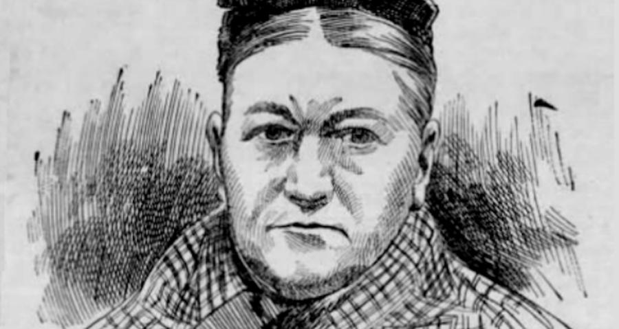 Amelia Dyer serial killer artwork connected to Victorian baby farming murders